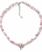 The Bow & Blush Necklace