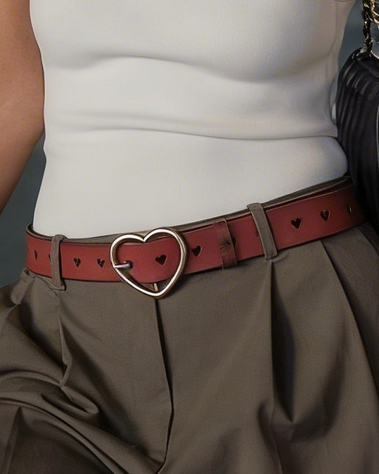 The Heart Buckle Belt